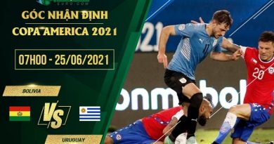 soi kèo Bolivia vs Uruguay