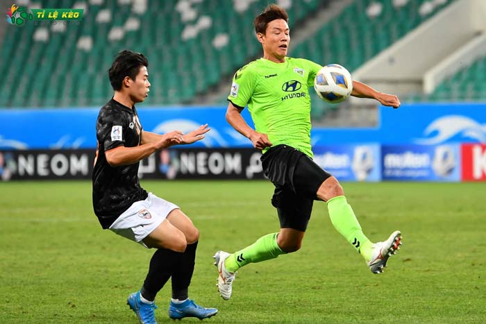 chi tiết kèo trận đấu Jeonbuk Hyundai Motors vs Gamba Osaka