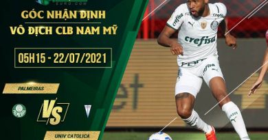 soi kèo Palmeiras vs Universidad Catolica