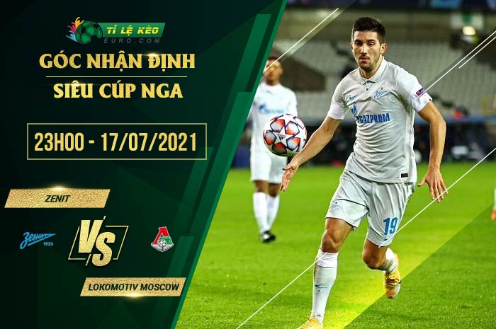 soi kèo Zenit vs Lokomotiv Moscow