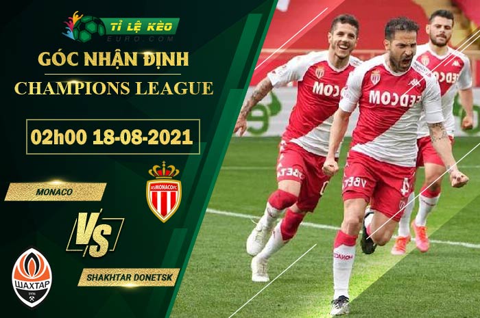 soi kèo Monaco vs Shakhtar Donetsk