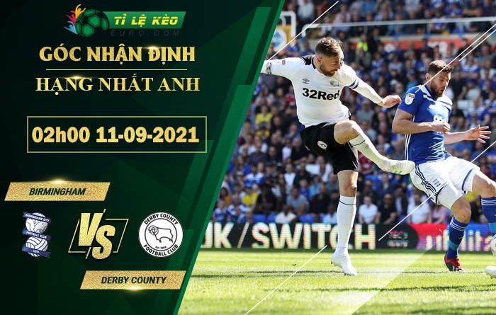 soi kèo Birmingham vs Derby County