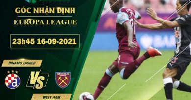 soi kèo Dinamo Zagreb vs West Ham