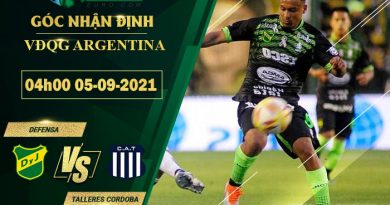 soi kèo Defensa vs Talleres Cordoba