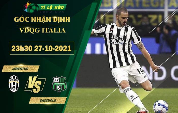soi kèo Juventus vs Sassuolo