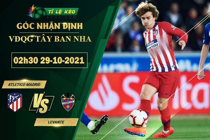 soi kèo Levante vs Atletico Madrid