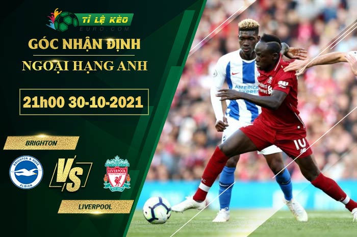 soi kèo Liverpool vs Brighton