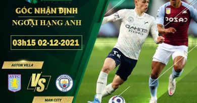 soi kèo Aston Villa vs Man City