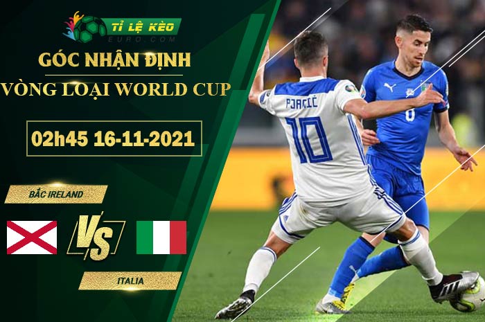 soi kèo Bắc Ireland vs Italia