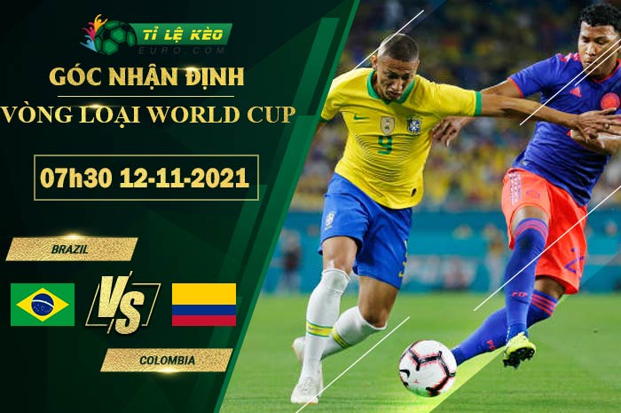 soi kèo Brazil vs Colombia