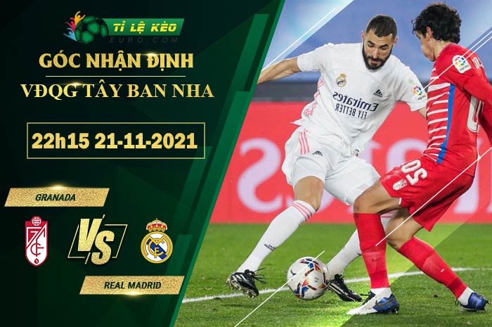 soi kèo Granada vs Real Madrid