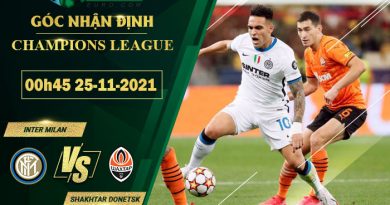 soi kèo Inter Milan vs Shakhtar Donetsk