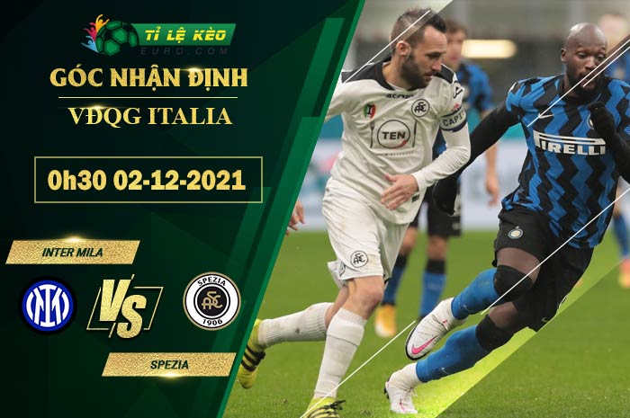 soi kèo Inter Milan vs Spezia