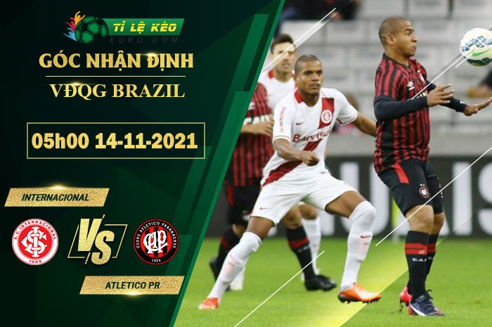 soi kèo Internacional vs Atletico Paranaense