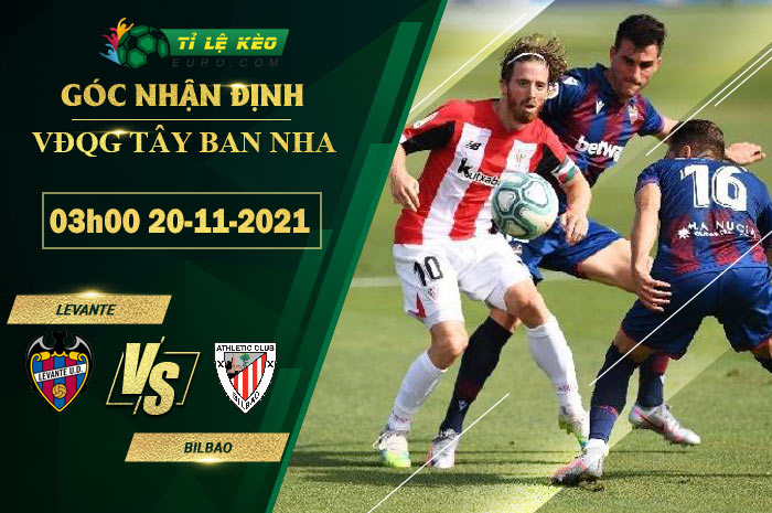 soi kèo Levante  vs Bilbao