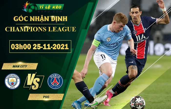 soi kèo Man City vs PSG