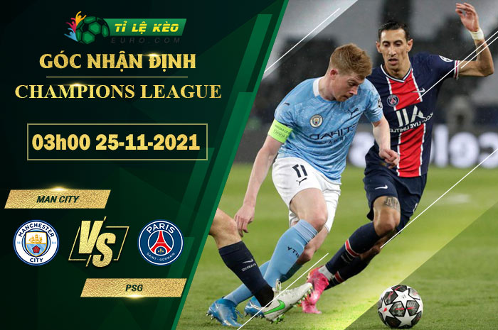 soi kèo Man City vs PSG