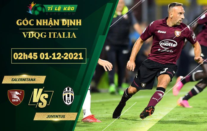 soi kèo Salernitana vs Juventus