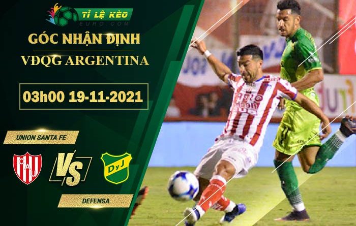 soi kèo Union Santa Fe vs Defensa
