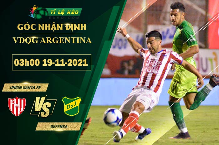 soi kèo Union Santa Fe  vs Defensa