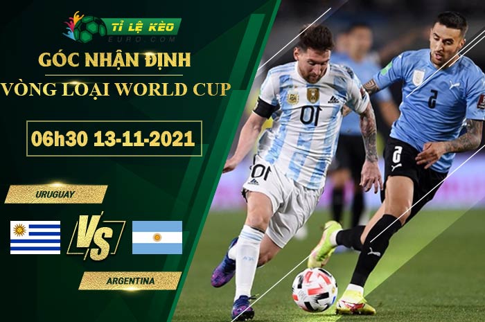 soi kèo Uruguay vs Argentina