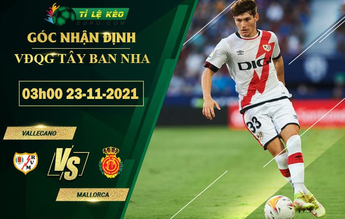 soi kèo Vallecano vs Mallorca