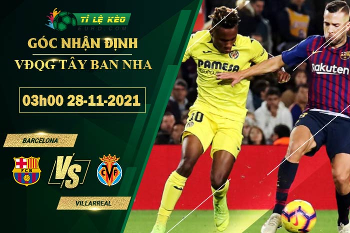soi kèo Villarreal vs Barcelona