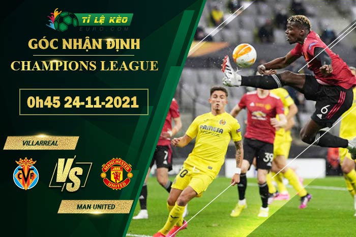 soi kèo Villarreal vs Man United