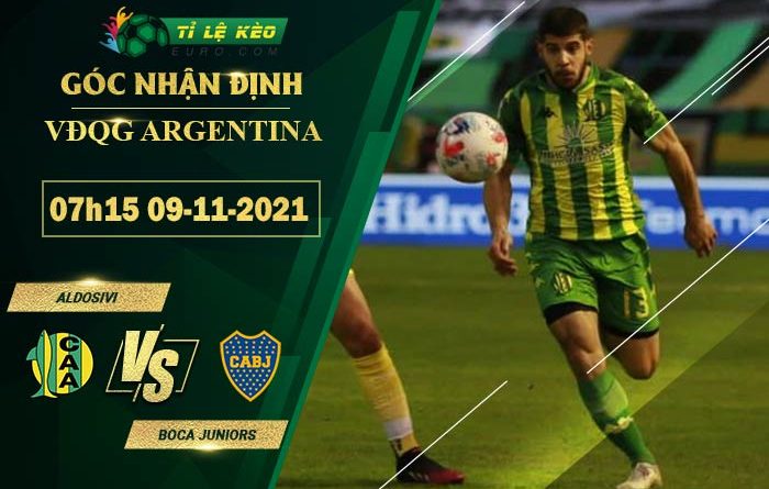 soi kèo Aldosivi vs Boca Juniors