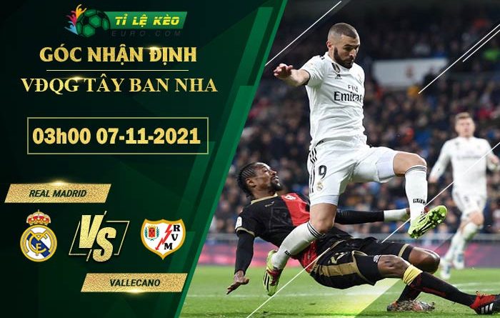 soi kèo Real Madrid vs Vallecano