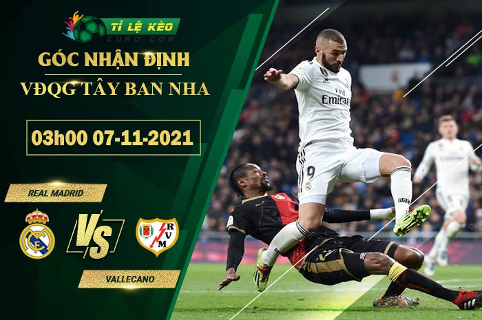 soi kèo Real Madrid vs Vallecano