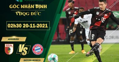 thông số đối đầu trận đấu Augsburg vs Bayern Munich