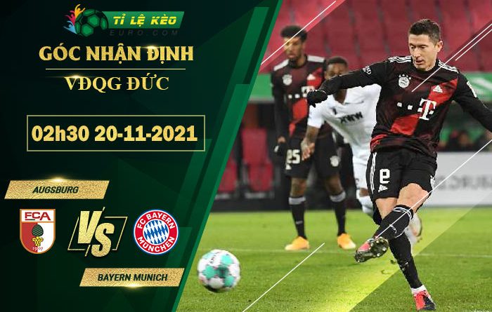 thông số đối đầu trận đấu Augsburg vs Bayern Munich