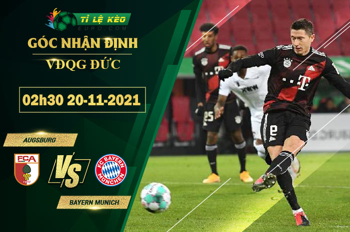 thông số đối đầu trận đấu Augsburg vs Bayern Munich