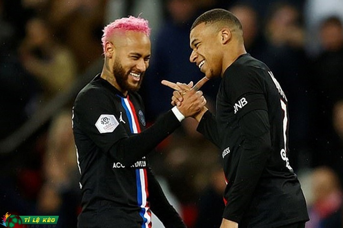 Neymar và Kylian Mbappe