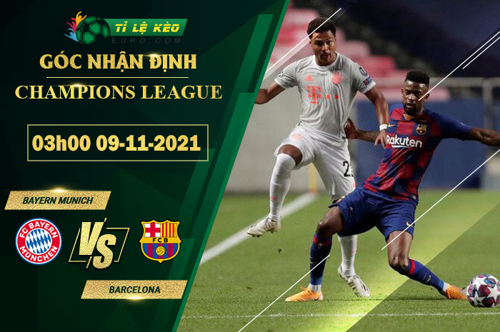 soi kèo Bayern Munich vs Barcelona