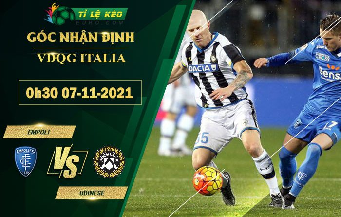 soi kèo Empoli vs Udinese