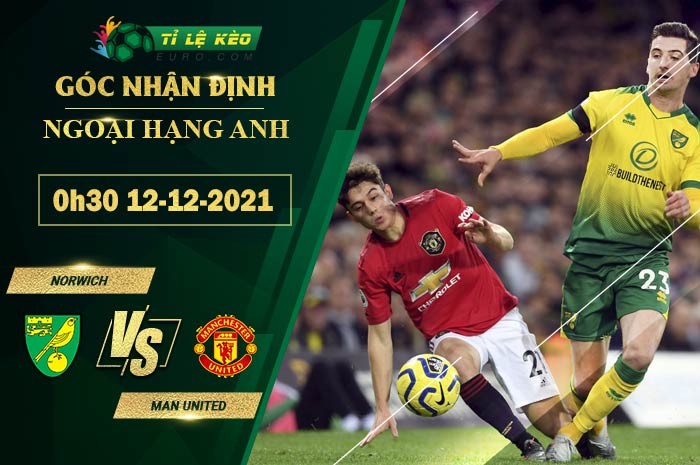soi kèo Norwich vs Man United