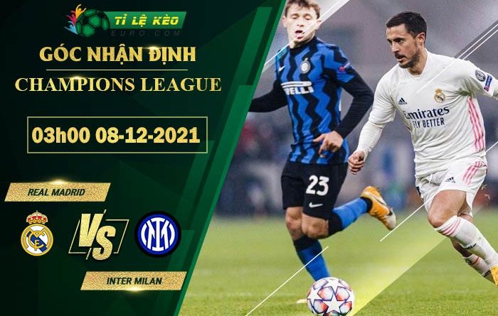 soi kèo Real Madrid vs Inter Milan