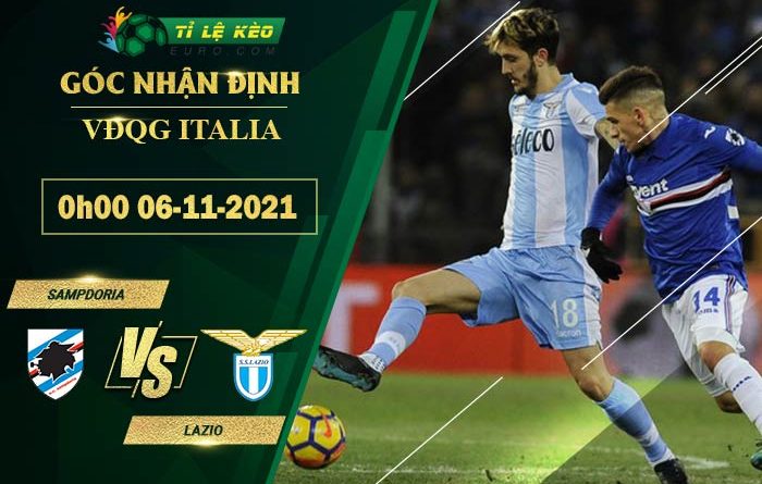 soi kèo Sampdoria vs Lazio