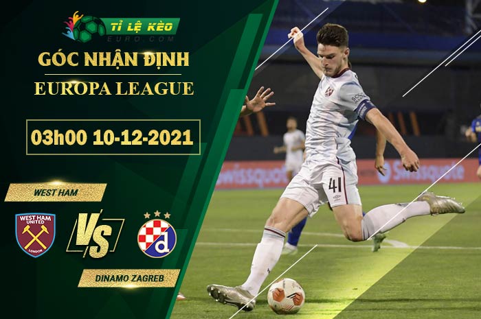 soi kèo West Ham vs Dinamo Zagreb