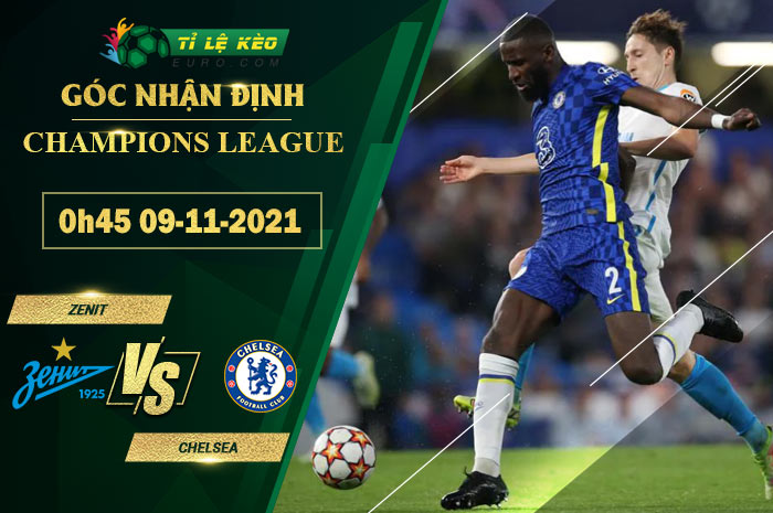 soi kèo Zenit vs Chelsea