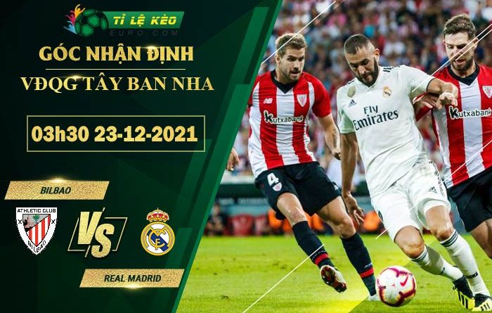 soi kèo Bilbao vs Real Madrid