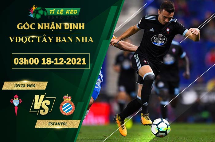 thông số đối đầu trận đấu Celta Vigo vs Espanyol