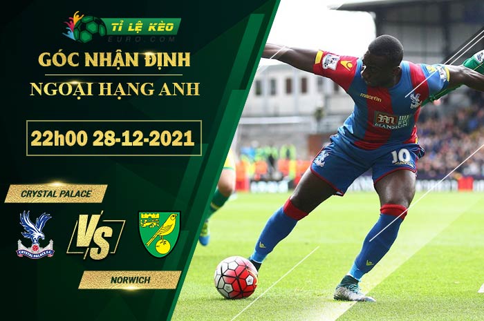 soi kèo Crystal Palace vs Norwich