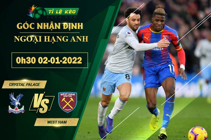 soi kèo Crystal Palace vs West Ham