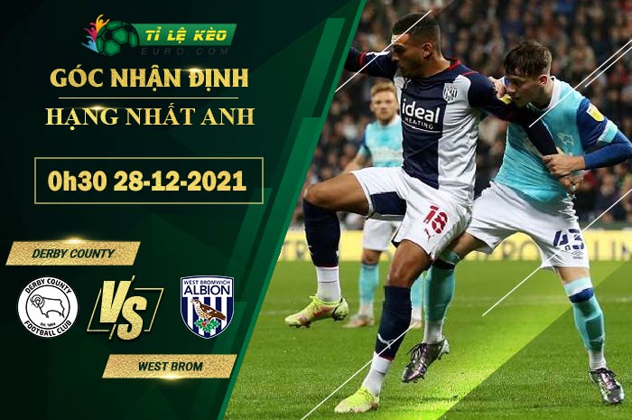soi kèo Derby County vs West Brom