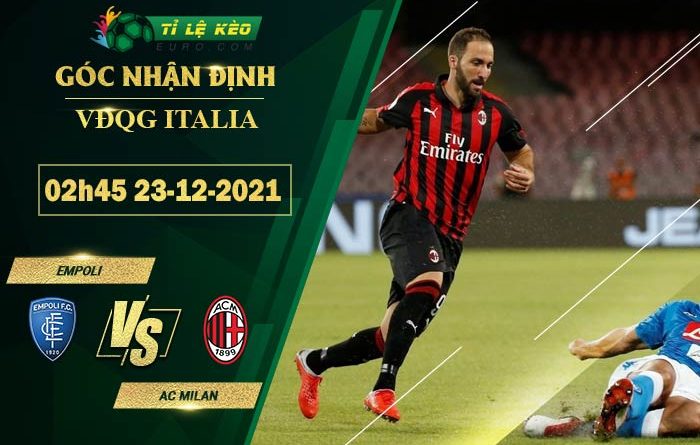 soi kèo Empoli vs AC Milan