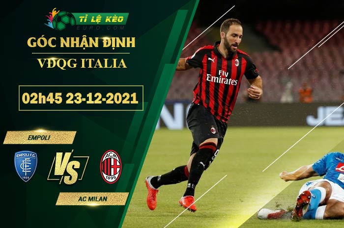 soi kèo Empoli vs AC Milan
