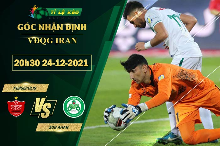 soi kèo Persepolis vs Zob Ahan